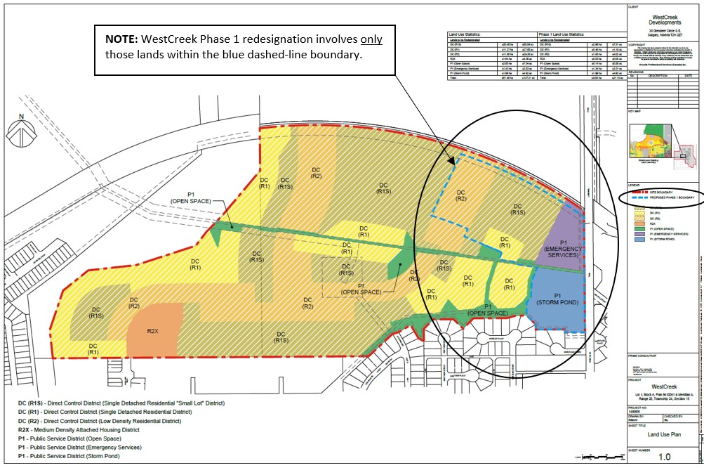 WestCreek Phase 1 Boundary